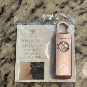 Gaiam Pink Personal Safety Alarm Compact and Stylish
